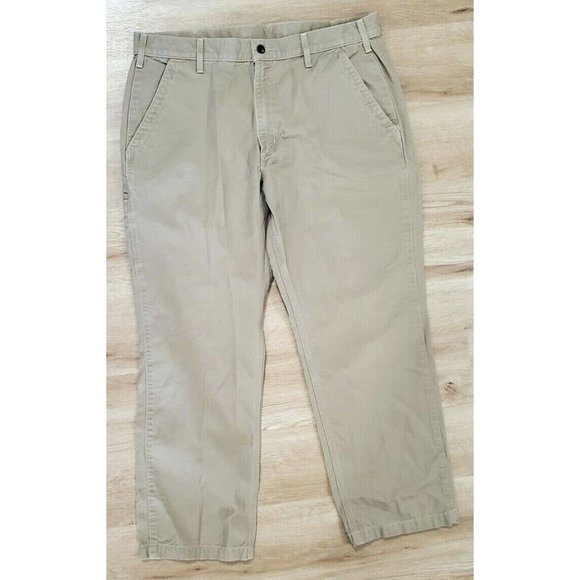 Carhartt Other - Carhartt Mens B299 Canvas Relaxed Fit Tan Khaki 38